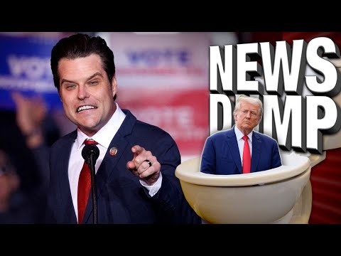 GAETZ PULLS OUT of Trump's Cabinet - News Dump