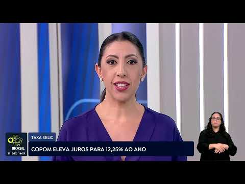 Copom eleva juros básicos da economia para 12,25% ao ano