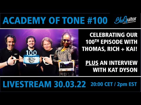 Academy Of Tone #100: celebrating 100 shows, Q&A, Artist Sound Finder updates + Kat Dyson interview!