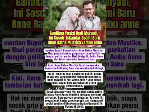 Gantikan Kang Dedi Mulyadi Inilah Soso Iskandar Suami Baru Ambu Anne #trendingshorts #artis
