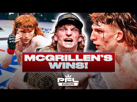 Every Lewis McGrillen Win! | PFL Europe's Bantamweight Champion! | 24/7 Livestream | PFL Europe