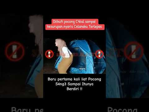Diikuti pocong C4bul, sampai kerasukan terus menerus #horror #camping #fypシ #fyp #fypシ゚viral