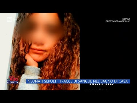 Neonati sepolti, tracce di sangue nel bagno di casa - La vita in diretta 19/09/2024