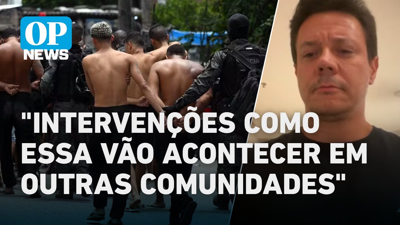 Operação RJ Delegado Carlos Guimarães comenta ação policial na Penha e no Alemão | OP NEWS