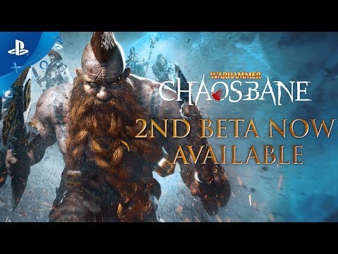 Warhammer: Chaosbane – 2nd Beta Launch Trailer | PS4