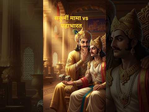 क्या सकुनीं मामा कौरवों को मारना चाहता था?😲❗️ सचाई जानकर दंग रह जाओगे.. #sakuni #mahabharat #shorts