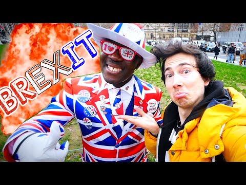 BREXIT DAY VLOG ??Parliament Square, London.  31st January 2020