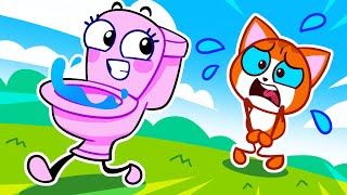 Where Is My Potty?! | Potty Training | Healthy Habits | Useful Toddler Cartoons | Purr-Purr