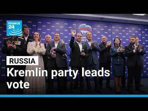 Russia: Kremlin party dominates controlled vote. FRANCE 24 English