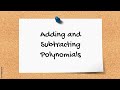 Understanding Polynomials
