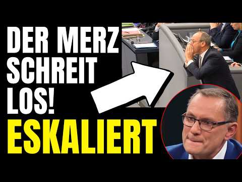 Plötzlich schreit MERZ in die Rede rein, als Tino mit ihm ins Gericht geht!