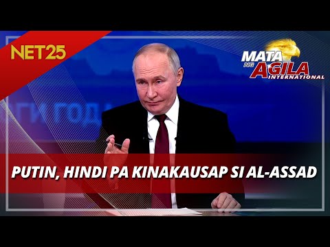 Putin nakikipag-ugnayan na sa bagong namumuno ng Syria