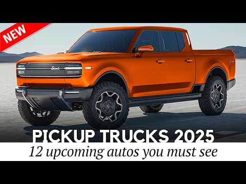 12 All-New Pickup Trucks for 2025-2026: Prices, Interior & Exterior Designs Reviewed