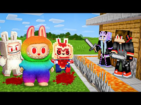 LABUBU DOLL vs SAFEST SECURITY BASE In Minecraft!