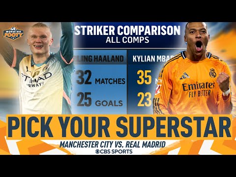 HAALAND VS. MBAPPÉ: Which superstar would you rather BUILD a team around? 🤔💭 | UEFA Champions League