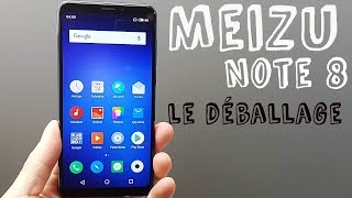 Vido-Test : Meizu Note 8 dballage et prise en main