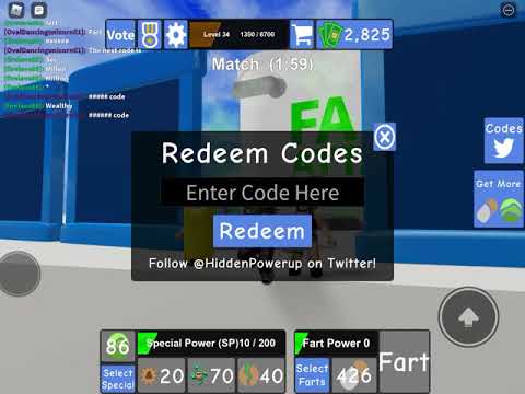 Codes On Fart Attack 07 2021 - roblox fart attack codes april 2021