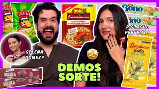 PROVANDO GULOSEIMAS I OREO Selena Gomez, WAFFER de Pistache, Farofa de Costela