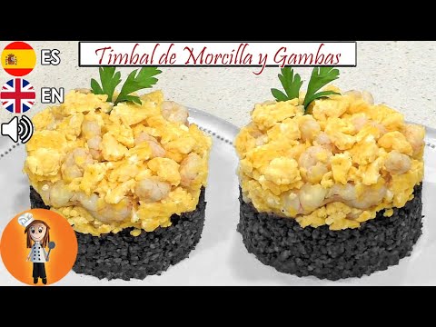 Timbal de Morcilla y Gambas | Receta de Cocina en Familia