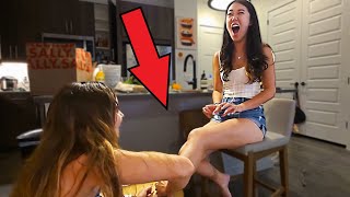 Waxing Our Legs for the First Time W/ Emily!