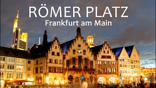Frankfurt Main RÖMER PLATZ , Römer Square HD