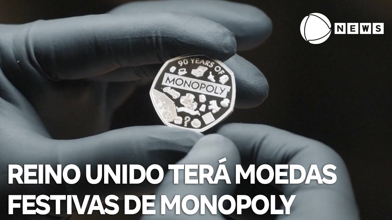Reino Unido terá moedas comemorativas de Monopoly