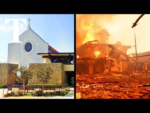 Before and after video shows wildfire destruction of Pacific Palisades