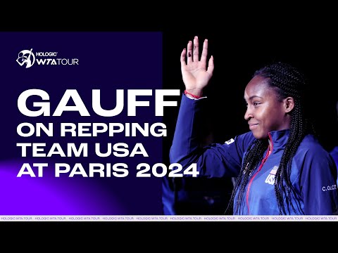 Coco Gauff on Representing Team USA at the 2024 Paris Olympics 🔥