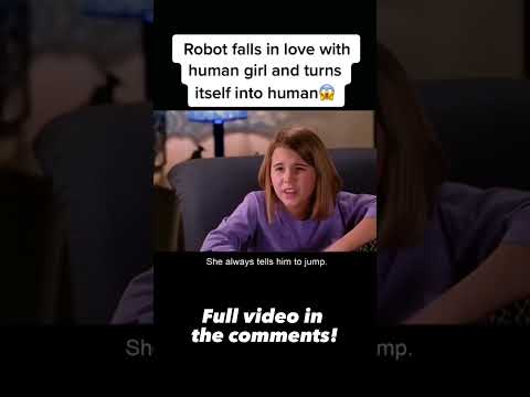 Robot falls in love with human girl!