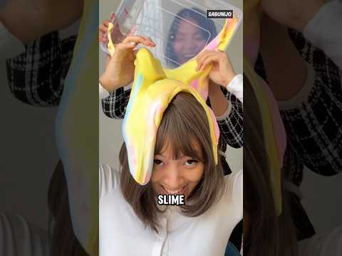Segera lakukan ini jika Rambutmu Terkena Slime‼️😱