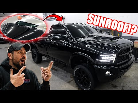 The FIRST EVER G56 Single Cab Cummins SUNROOF is Complete!!