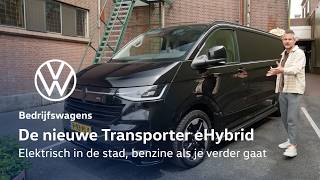 De nieuwe Transporter eHybrid | Volkswagen Bedrijfswagens