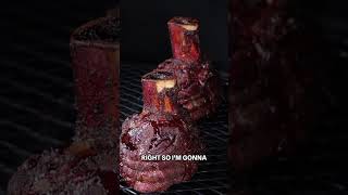 Thors Hammer aka Beef Shanks #beef #shorts #bbq #barbecue #food #eat #smokinjoespitbbq