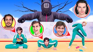 YOUTUBERS de Fortnite vs SQUID GAME!