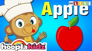 🔴 LIVE - A For Apple and Many More Fruits Songs | Non-Stop 24/7 Kids Songs