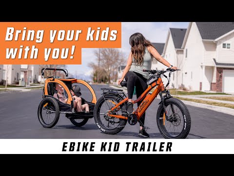 Little Cub Hauler eBike Kid Trailer