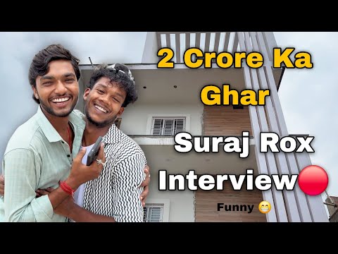 Suraj Rox Interview🔴 2 Crore Ka Ghar😳 || Guddu Vlogs 