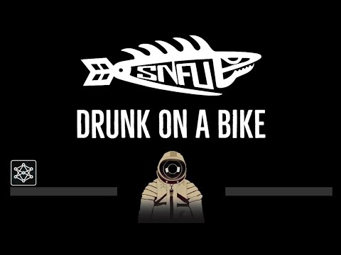 SNFU • Drunk On A Bike (CC) (Remastered Video) 🎤 [Karaoke] [Instrumental Lyrics]