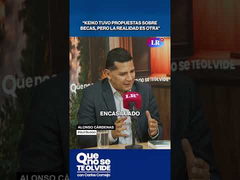“KEIKO TUVO PROPUESTAS SOBRE BECAS, PERO LA REALIDAD ES OTRA” #shorts