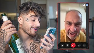 مقلب الوشم والخمر بأهلي (هجمو عليي)!