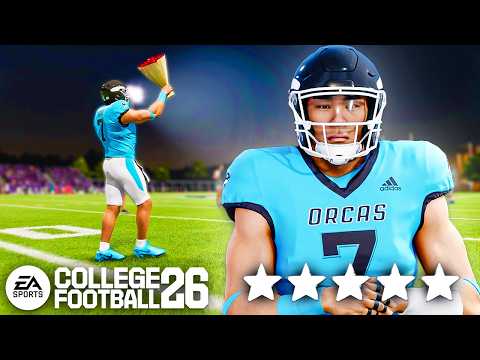 College Football 26 Road To Glory Ep.1! 2 Star Noob Into 5 Star GOAT