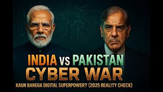 India vs Pakistan Cyber War 💥 Kaun Banega Digital Superpower? (2025 Reality Check!)