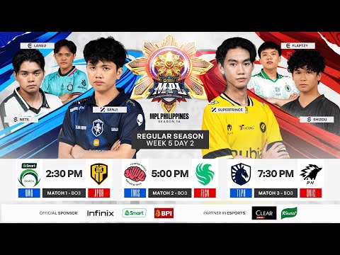 🔴 LIVE | MPL PH S16 | FILIPINO - Week 5 Day 2