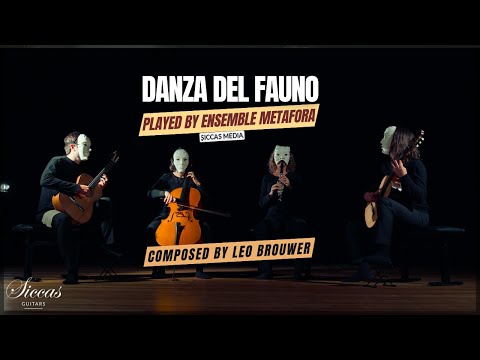 Ensemble Metafora plays "Danza del fauno" by Leo Brouwer | Siccas Media