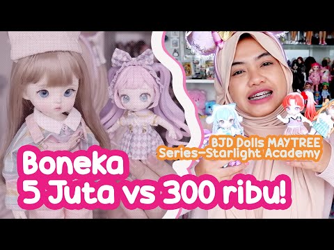 Boneka 5 Juta Vs 300 Ribu! Pilih Yang Mana? - BJD MAYTREE Series-Starlight Academy | Asakecil