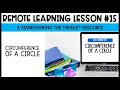 Calculating the Circumference of a Circle