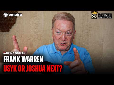 Oleksandr Usyk Or Anthony Joshua? Frank Warren REVEALS Daniel Dubois vs. Jospeh Parker Plan