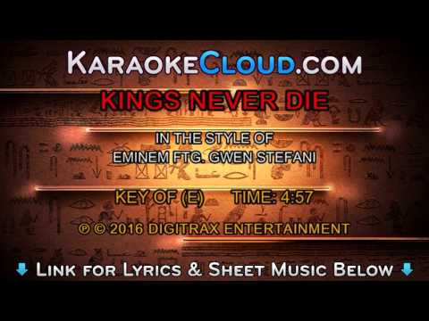 Eminem feat. Gwen Stefani – Kings Never Die (Backing Track)