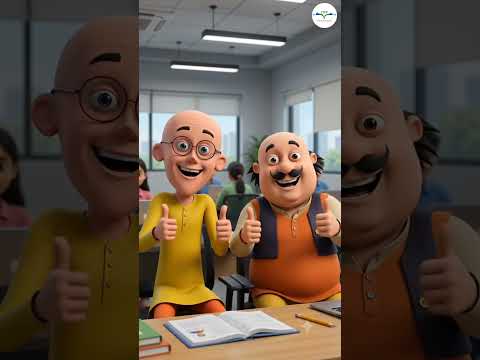 Motu Patlu Came to Noida 😱 To Meet Santosh Sir | CMA Inter Batch @ ₹15,000 Only 🔥#yt #trending