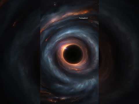 400M year old blackhole feeding. #space #eating #space #shorts #facts #viralvideo #explore